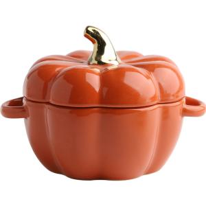 Quality Pumpkin Porcelain Ceramic Home Decoration Bowl For Breakfast Egg wholesale