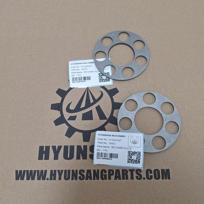 Hyunsang Excavator Parts Retainer Plate 1845C 708-2L-33350 708-2L-06630 708-2M-13340 167-3862