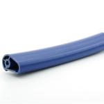 Black Customizable Wide PVC Profile for Industrial Use