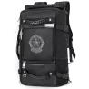 Buy cheap Black PU Waterproof Climbing Backpack Water Resistant Hiking Backpack OEM/ODM from wholesalers