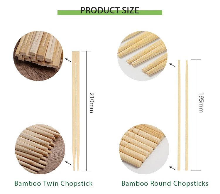 Traditional Japanese Chopsticks Bamboo Logo Disposable Bamboo Chopsticks Bamboo Sushi Chopsticks for Food