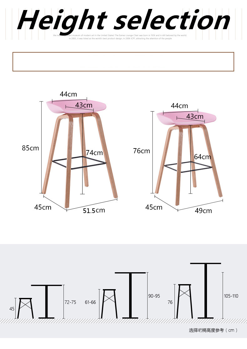Practical Plastic Computer Chair For Coffee Bar / Restaurant / Canteen