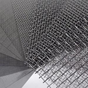Quality 0.9mm 1.0mm Woven Screen Mesh Powder Coated Woven Cloth Of Stainless Steel wholesale
