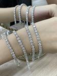 Synthetic Lab Grown Diamond Bracelet Custom Jewelry Tennis Bracelet