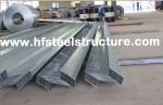 Hot Dipped Galvanised Steel Purlines By Galvanizing Steel Strip For Prefab House