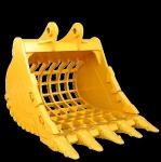 5 Tonne Mini Excavator Skeleton Bucket Sieve Bucket Excavator For Sorting Debris