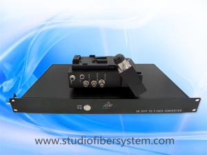 Quality 1 port 12G SDI studio fiber system for 4K Panasonic Sony JVC Ikegami live link powered by Lemo Hybrid Cable wholesale