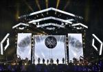 P6 SMD3528 Suspended LED Rental Screen 576mm X576mm 3 Years Warranty