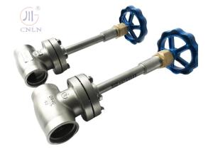 Quality DN40 Long Stem Cryogenic Globe Valve SS304/SS316 For LNG/LOX/LN2/LAR/LCO2 Tanks wholesale