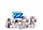 Carbon Steel Galvanized Steel Pipe Fittings , Socket Weld Forged Steel Fittings
