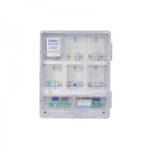 Quality GB/T7251 1 Phase 6 Way Polycarbonate Meter Box wholesale