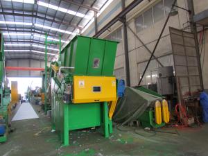 Quality 1500kg/H Plastic Waste Shredder , Ton Bags Plastic Shredding Machine wholesale