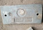 High Cr Cast Iron 1x18x9 hardness HRC57 wear plates for ball mill