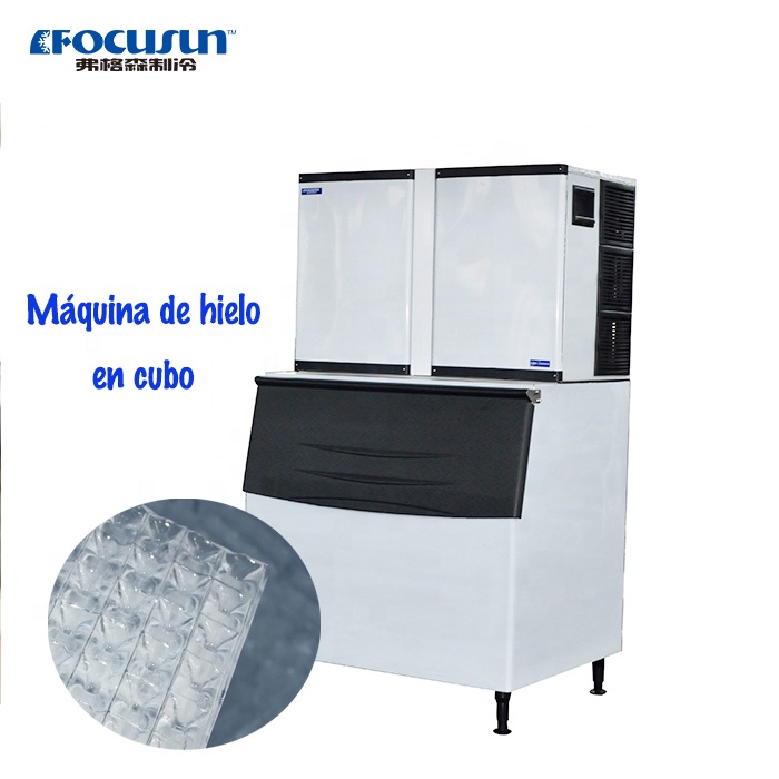 Commercial Small Capacity Cube Ice Machine with Expansion Valve from Denmark Danfoss