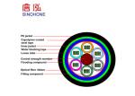 Layer Stranded Optical Outdoor Fiber Optic Cable Corrugated Steel Tape Armored