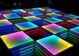 Quality Outdoor HD P6.25 SMD3528 Full Color LED Dance Floor 1000mmx 500mm Box wholesale