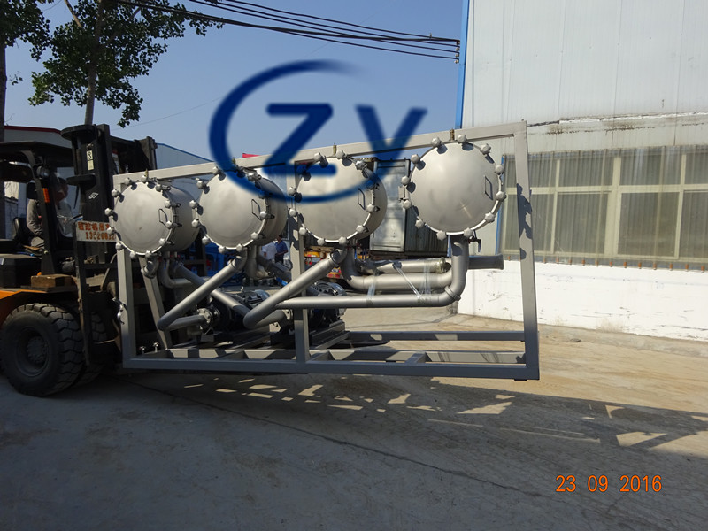 Refining Starch Hydrocyclone 2t/H 30kw Emulsion Degreasing