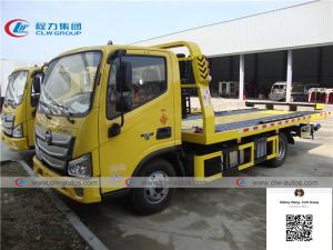 Quality FOTON AUMARK 3 5 Tons Flatbed Wrecker Towing Truck wholesale