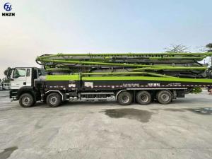 Quality Used Zoomlion 70M Concrete Pump Truck ZLJ5550THBKF 70X-6RZ Second Hand Construction Equipment for readymix wholesale