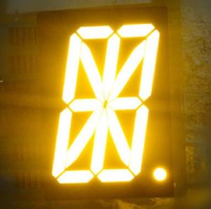 Quality Pure White 16 Segment LED Display For Digital Indicators Multimedia Products wholesale
