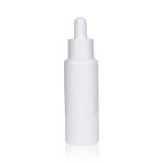 30ml 50ml 100ml Opal Glass Bottle Refillable Ceramic Pump Bottle