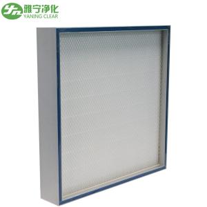 Quality 24'X24'X12' HEPA Air Purifier Filter , High Temp HEPA Filter With Top Tank Seal wholesale