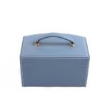 Empty Leather Travel Jewellery Box , Oem Colorful Leather Storage Case