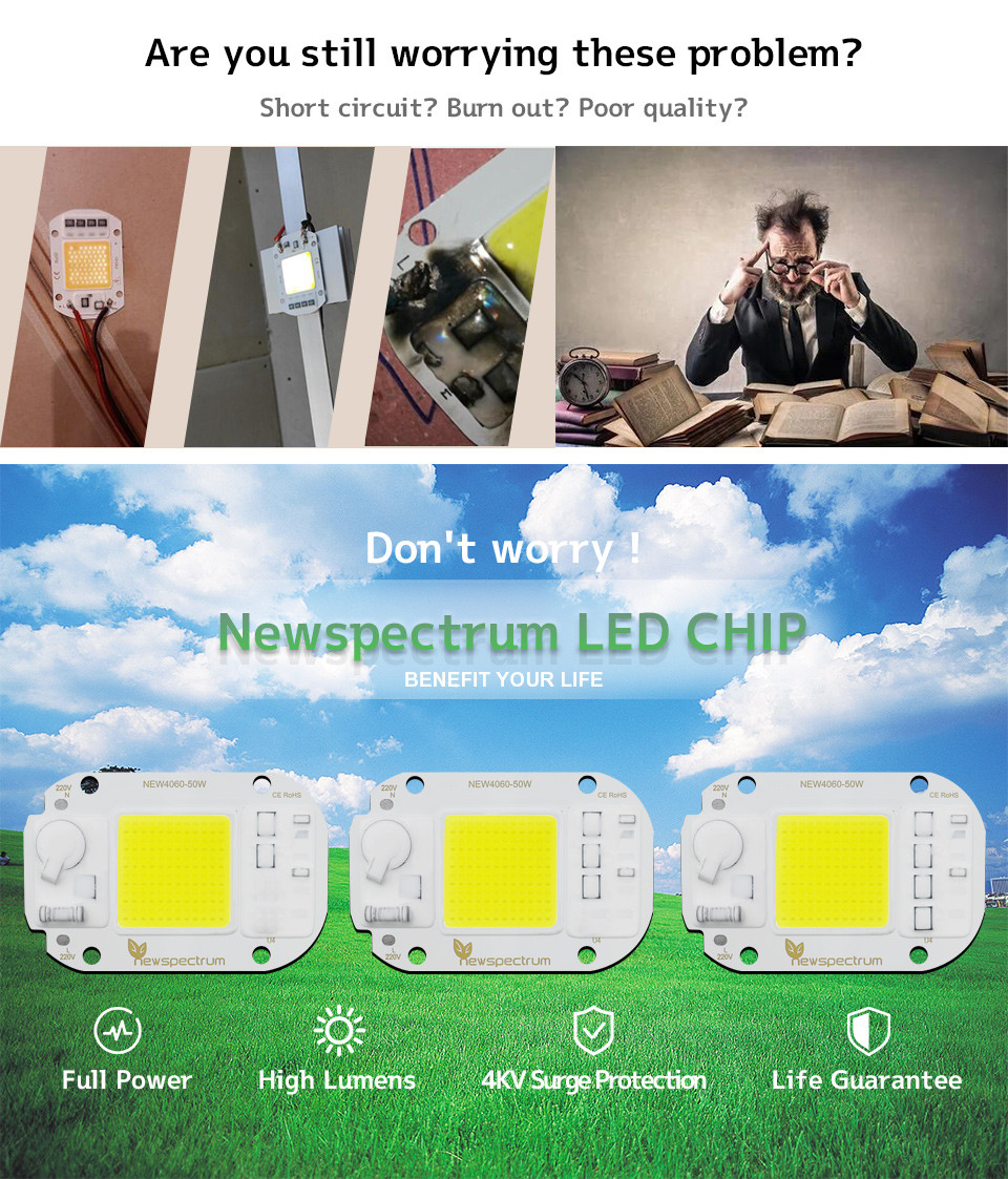 6000K COB LED Module Size 25mm Flip Chip For DIY Flood Light