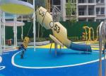 Playground Stainless Steel Slide Commercial Aqua Park Equipment