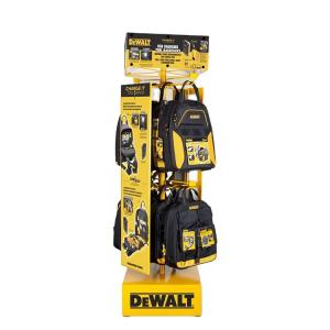 Quality Double Sided Clothes Display Stand Metal Rotating Display Stand For Tool Bags wholesale