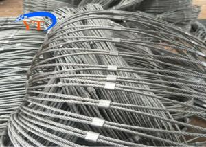 Quality Outdoor Decorative Metal Rope Mesh Rust Resistant 100-110000 PSI Tensile Strength wholesale