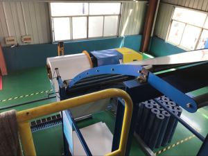 China 50mm PU Sandwich Panel Machine , 7m/min Continuous PU Sandwich Panel Line on sale