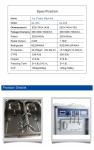 Industrial Soft Ice Cream Machine with Dual Hoppers 2x10L Freezing Tank 25kg/h