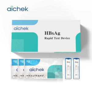 Quality 15 Minutes HbsAg Rapid Test Hepatitis B Infectious Disease Rapid Test Kits wholesale