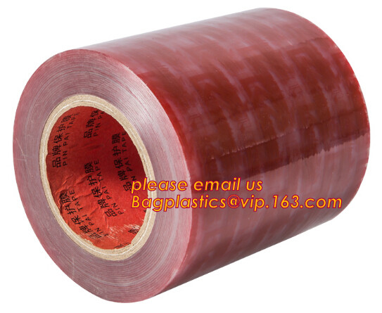 clear tint window car glass film for Auto Security protective film roll,Ultra clear PET film, acrylic coated pet film, P