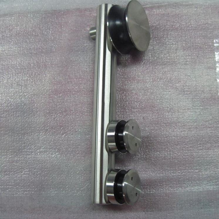 Customized Interior Barn Door Kit Stainless Steel For Glass Doors