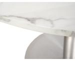Upholstered Chair 120cm Circle Marble Dining Table