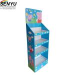 Cosmetics Pop Up Cardboard Display Stand Scrapbook Paper Customized