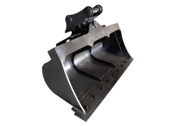 Professional Excavator Heavy Duty Tilt Bucket With Bolted Cutting Edge For