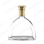 Rubber Stopper Sealing Type 500ml Glass Wine Bottle for Vodka Brandy Gin Spirit