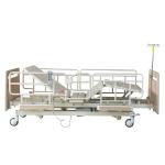2 ABS Crank Wooden Electric Homecare Bed Anti Winding For Patient