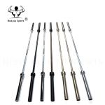 72" Steel Weight Lifting Equipment , Body Building Bars 50mm Diameter