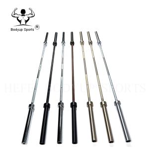 Quality 60&quot; Weighted Fitness Bars For Strength Stability Building 50 Cm Diameter wholesale