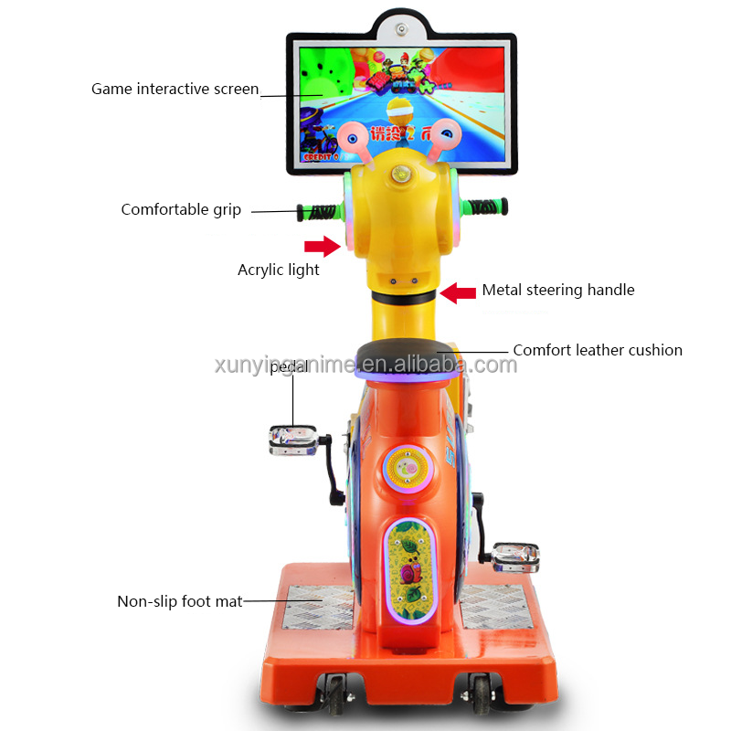 Amusement Game Center Kiddie Ride with Metal Acrylic Plastic Material and Controller
