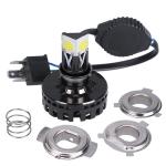 Black Body Low Beam 1800LM Motorcycle LED Headlight Bulb