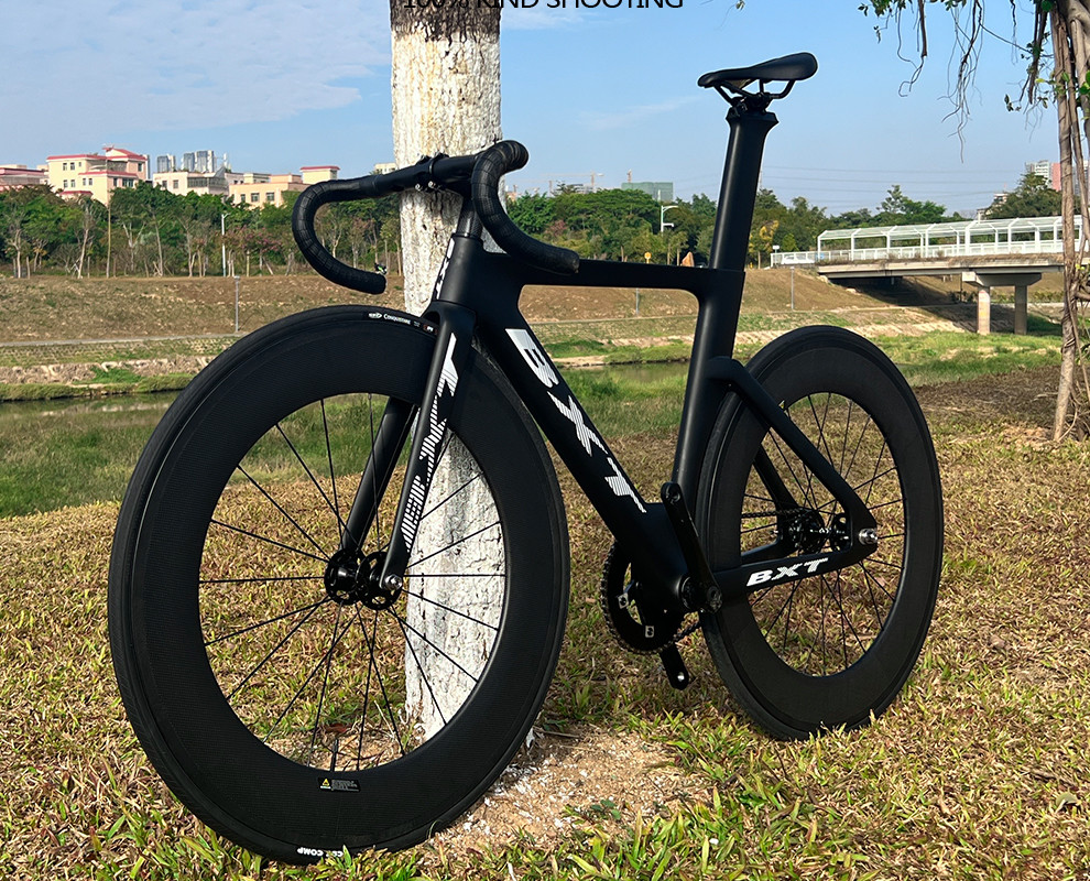 10kgs Carbon Fiber Track Bike 700C EPS Technology Fixed Gear Cycle