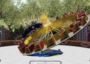 Quality Adjusted Speed Amusement Park Thrill Rides , Dancing Fly Ballerina Rides wholesale