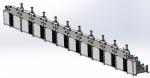 Continuous PVD Metal Coatings Production Line For Fiber Optic Cables