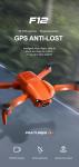 Wide Angle ESC Camera WiFi Battery Powered Drones 4K GPS Drone