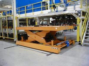 Quality Industrial Automation IP54 AGV Transfer Cart High Precision Run Smoothly wholesale